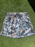"saguaro's" signature camo mesh shorts